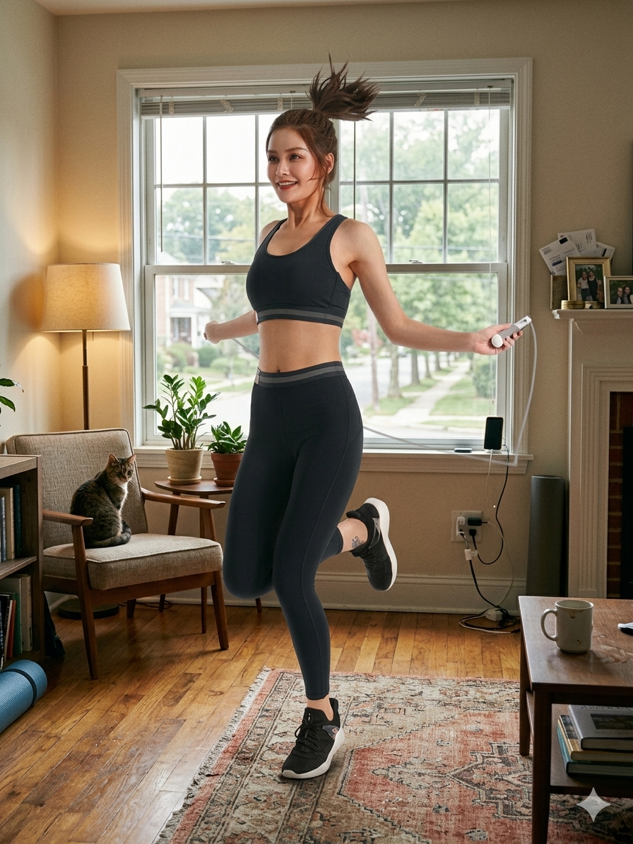 Core360™ SilentBurn Ropeless Jump Rope